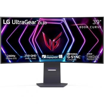LG UltraGear 39GS95QE 39 240Hz Curved OLED WQHD Gaming Monitor with FreeSync Premium Pro & G-Sync Compatibility