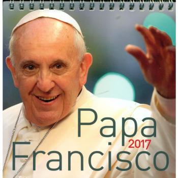 Calendario De Mesa 2017. Papa Francisco