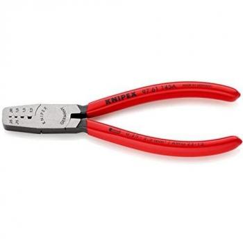 Knipex Krimptang voor adereindhulzen met kunststof bekleed 145 mm