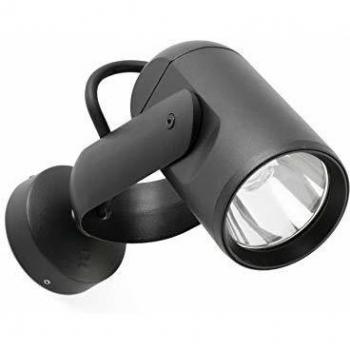 Proyector LED exterior Slot Negro 13W 3000K