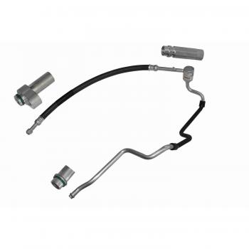 Tubería de baja presión para aire acondicionado VEMO 15-20-0011 compatible con VOLKSWAGEN Golf 4, Bora Variant, SEAT León I y AUDI A3