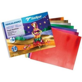 Bloc de Manualidades con Papel Aluminio