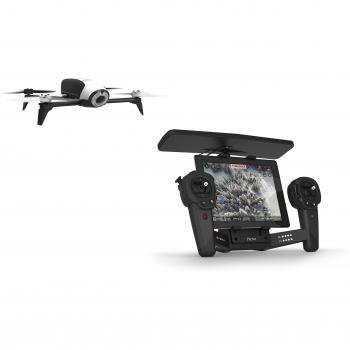 Parrot - Conjunto de Bebop 2 en Blanco y SkyController en Negro