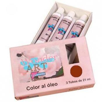 Pryse 6250036 Pintura al Óleo Siena Tostado, Tubo de 21 ml