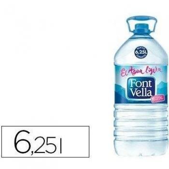 Font Vella - Agua Botella 6 25 Litros Caja 3 Botellas