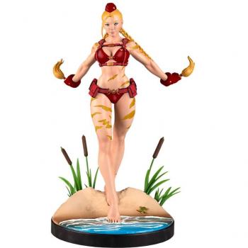 Estatua Street Fighter 1/4 Cammy: Red Variant 44 cm