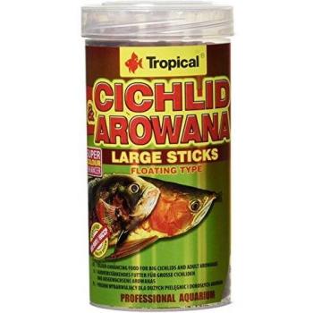 Tropical Cichlid & Arowana Large Sticks Comida para acuariofilia 10 L