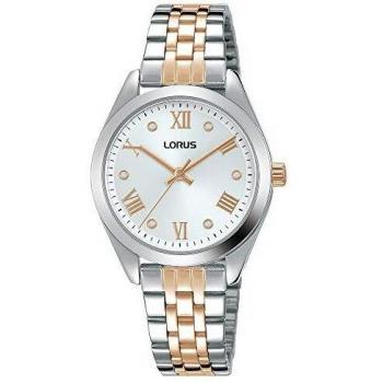 Seiko UK Limited - EU Reloj Analógico para Mujere de Cuarzo con Correa en Acero Inoxidable RG255SX9