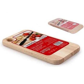 Wooden - Tabla Cortar Madera, 37x22cm