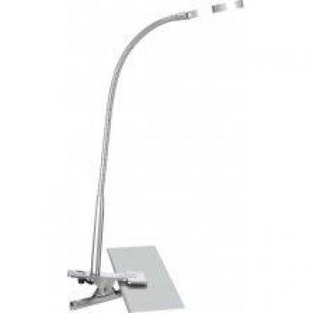 Lámpara de Mesa LED Pegasi con Abrazadera Cromada 3000K 450 lm