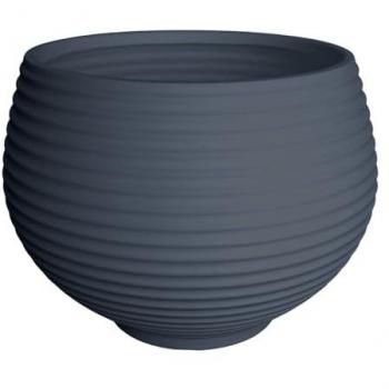 Maceta Zafira 45 cm Crema - Polietileno Resistente a Impactos y de Fácil Limpieza