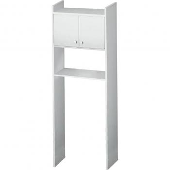 Mueble cubre lavadora compacto 2 puertas Marsala 5016P Negrari con estantes en resina y diseño funcional