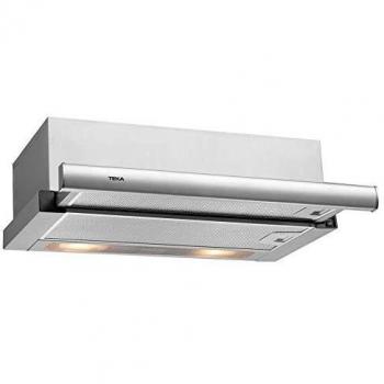 Teka Campana Telescópica o extraplana Modelo TL 6310 Motor Doble Turbina 2 Velocidades Acero Inoxidable Eficiencia energética D