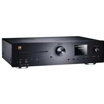 Magnat MC 400 - Receptor estéreo de red y CD, amplificador compacto Hi-Res de 200W con Bluetooth aptX HD