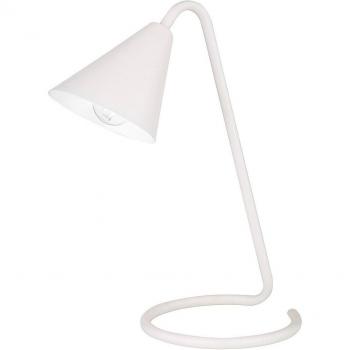 Lámpara de Escritorio Monty Rabalux 3089, Metal Blanco, E14, Altura 34.5 cm, IP20