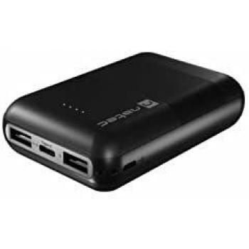 POWER BANK NATEC TREVI COMPACT 10.000 mAh 2xUSB 2.1A 1xUSB-C NEGRO