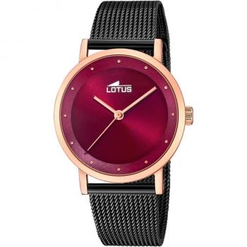 Reloj Lotus Trendy para Mujer 18880/1 de Acero con Esfera Burdeos