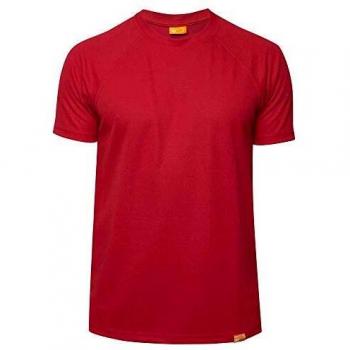 iQ-UV 50+ T-Shirt Camiseta con protección UV, Hombre, Rojo, XX-Large