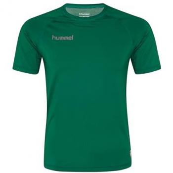 Camiseta de Manga Corta Hummel First Performance para Niños Verde F6140 14 (164)