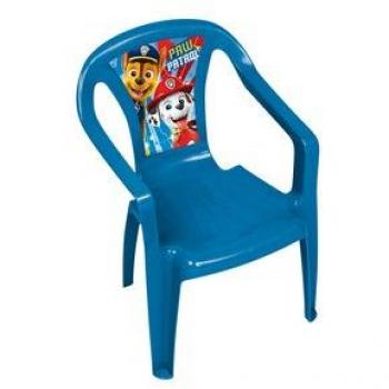 Mesa Monoblock Paw Patrol  - Mesa de plástico, diseño de Paw Patrol, resistente a la intemperie, fácil de limpiar, ideal para exteriores e interiores, ligera y portátil