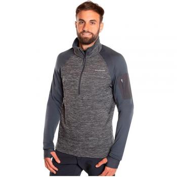 Pullover de hombre Trangoworld Chiasso Vd - Forro polar, color negro, talla S