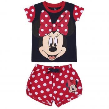 Pijama corto Minnie Mouse 64268 azul marino para niña, incluye diseño de Minnie Mouse, color azul marino, talla adecuada para niñas