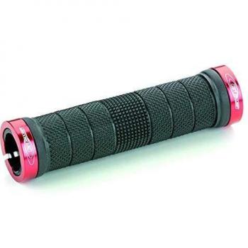 GES Puños Ring-Lock System Negro/Rojo