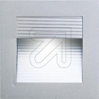 Aplique LED empotrado EVN P2140, 6.000 K, aluminio