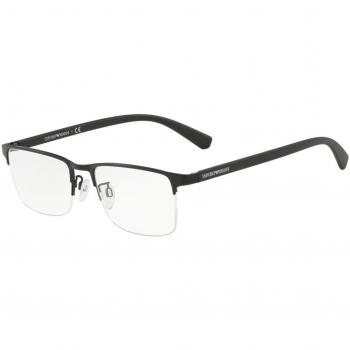 Emporio Armani EA1085D Asian Fit 3001 Armazones para Hombre Negros, Lentes Recetadas Para Hombre Negros, Gafas Recetadas para Hombre Negras, Ajuste Asiático 3001 Gaf