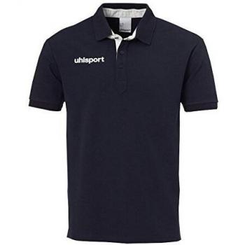 uhlsport Essential Prime Polo Camiseta de Niños, infantil, Essential Prime Polo, azul marino/blanco, 164