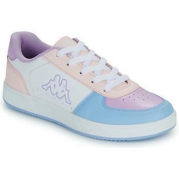 Kappa Malone Jr Lace Kids Sneakers - White/Pink/Blue