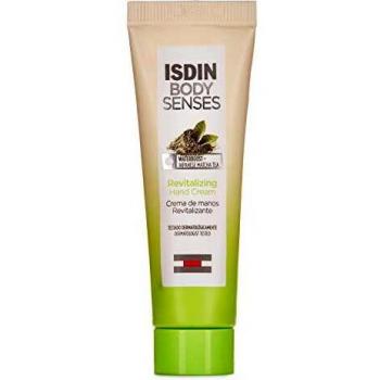 ISDIN BodySenses Crema de Manos, Gama Revitalizante con Te Matcha, Hidrata tu piel de sensaciones - 30ml