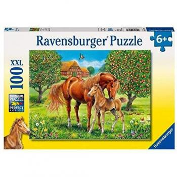 Ravensburger Horses in the Field 100-Piece Jigsaw Puzzle