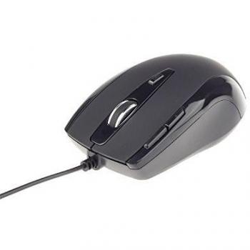 Gembird MUS-GU-01 - Ratón USB Laser 2400DPI ambidextro, Multicolor