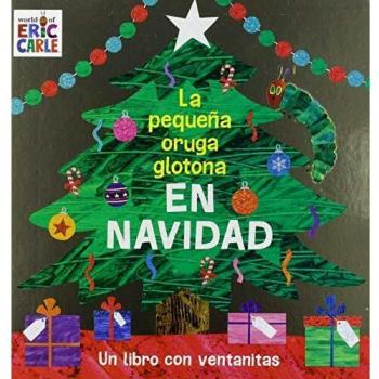 La pequeña oruga glotona en Navidad