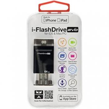 PhotoFast IFDEVO64GB - Adaptador FlashDrive de 64 GB para Smartphone