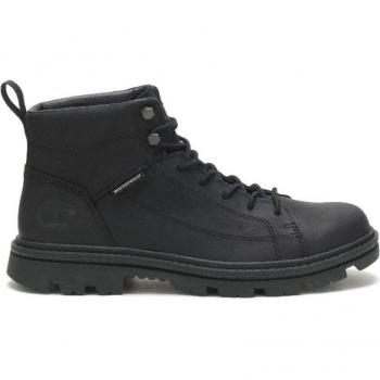 Botas Caterpillar Modulate Waterproof de cuero en color negro para hombre, talla 40