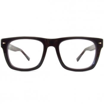 Rojasele SANTA FE 01 Armazones para Hombre Negros, Lentes Recetados Para Hombre Negros, Gafas Recetadas para Hombre Negras