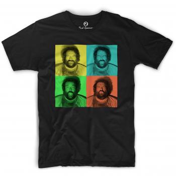 Bud Spencer Official - Camiseta - para hombre negro Small