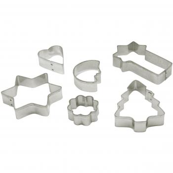Zenker Pattiserie Cortadores Galletas, Acero estañado, Inoxidable, Ø6,5x1,5cm