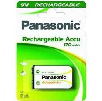 Panasonic Blister 1 Pila Recargable 9V READY TO USE