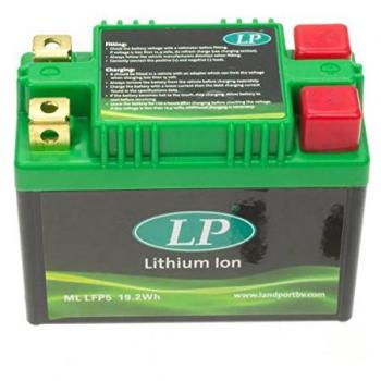 Batería de Litio LiFePO4 12V 1,6Ah 19,2Wh para Motocicleta ML LFP5