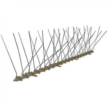 4-Row Plastic Bird & Pigeon Spike Set, 6 Pieces, 3 M
