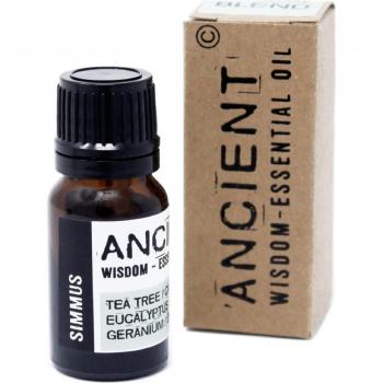 Mezcla de Aceites Esenciales para Congestión - Árbol de Té, Eucalipto y Geranio - 10ml en Caja