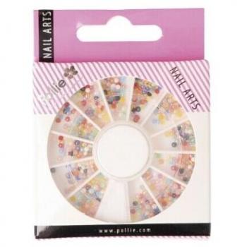 Pollie Strass Mini Colores Rhinestones Decoración de Uñas 1 Unidad