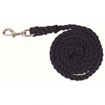 Cuerda de Algodón para Caballo con Mosquetón Waldhausen - Azul