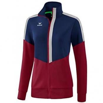 Erima Worker Squad Women's Jacket New Navy / Bordeaux / Silver Grey 44