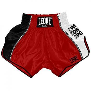 Pantalón corto Leone 1947 Training rojo blanco negro M