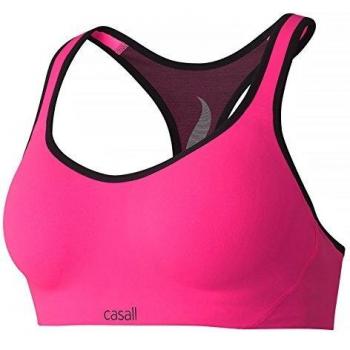 Casall Sculpture Sports Bra, color negro,rosa, talla 75B