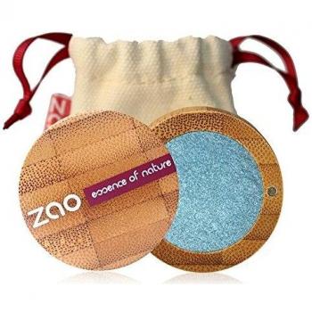 Zao Organic Makeup - sombra de ojos nacarada pavo real azul oz 116-0,11.